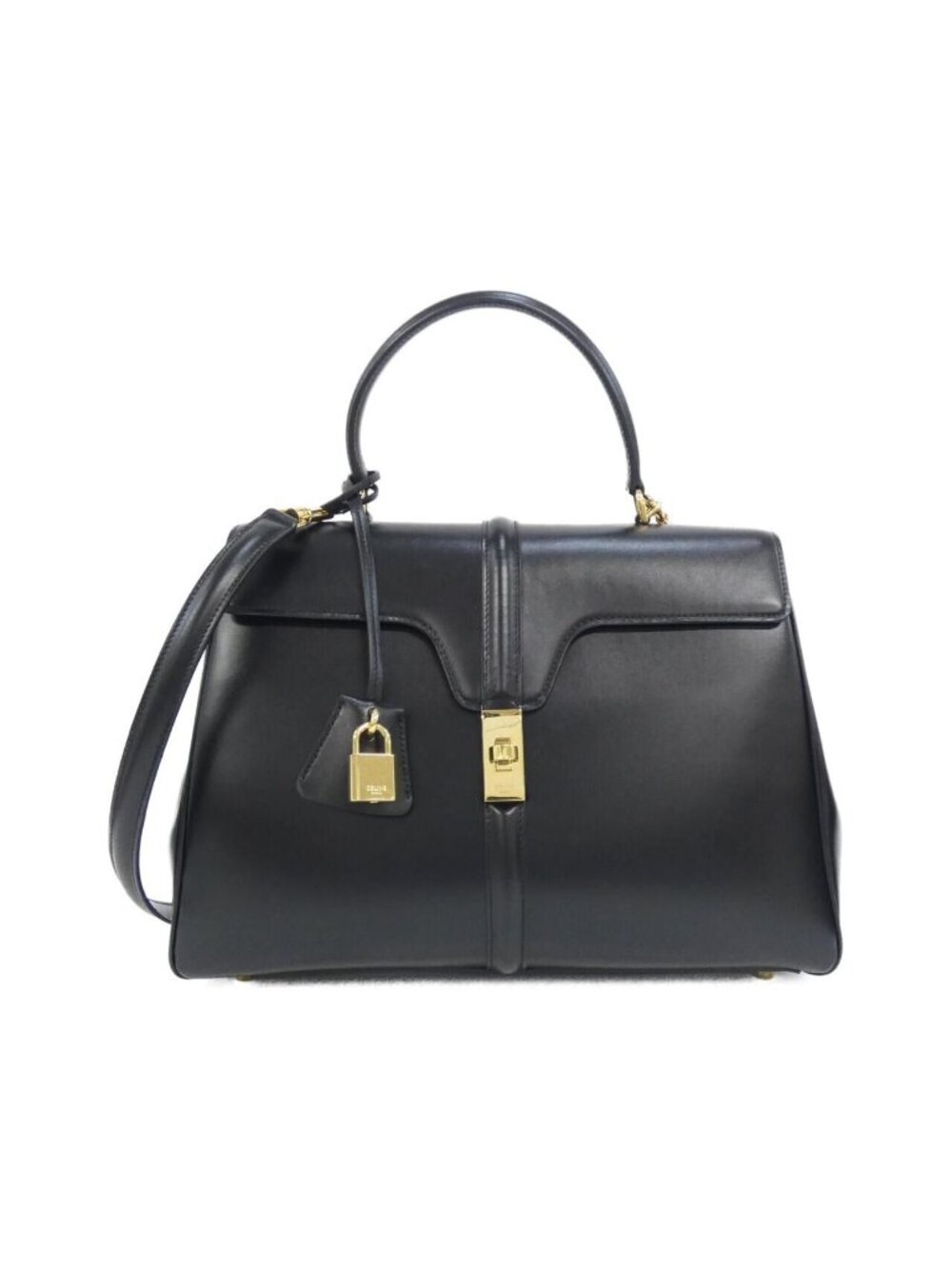 Celine 16 Bag Handbag Black
